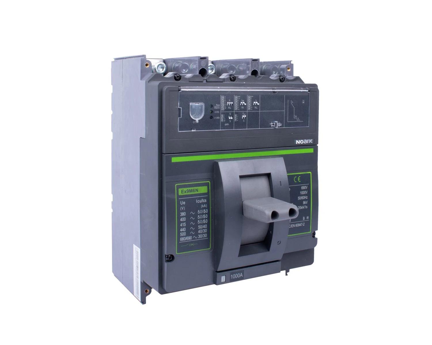 Elektronisks formāta korpusa jaudas slēdzis Ex9M6Q SU20L 1250 3P